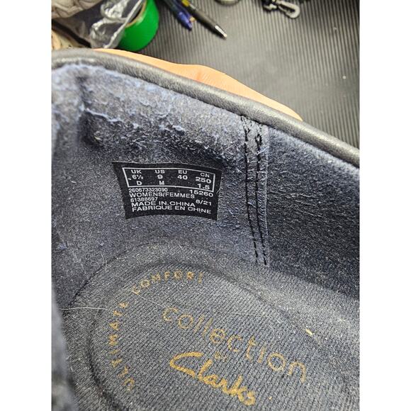 Clarks Womens US 9 Ultimate Comfort Collection Gray Loafer Slip On Shoe 15260 - Picture 7 of 8